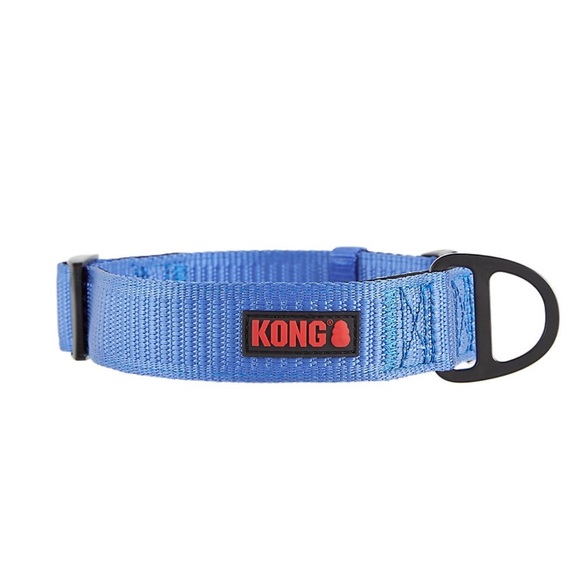 🐶 Kong M Blue Chew Resistant Comfort Adjustable Dog Collar Dogs Pet Pets Leash - Picture 3 of 9